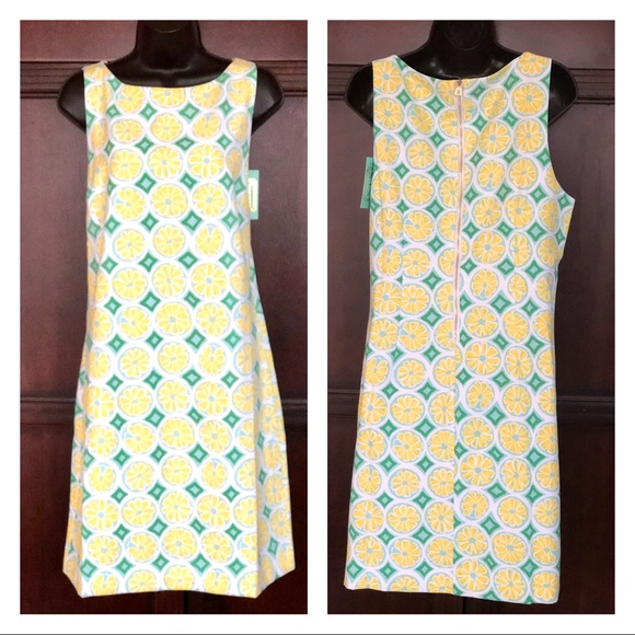 Sail To Sable Women’s Sleeveless Lemon Print Dress - Picture 2 of 10